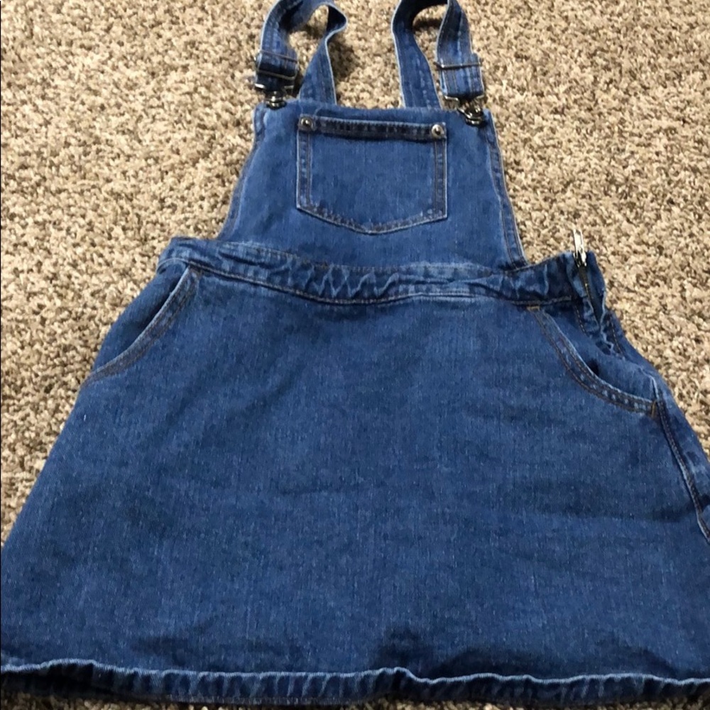 Jean Overall Dress